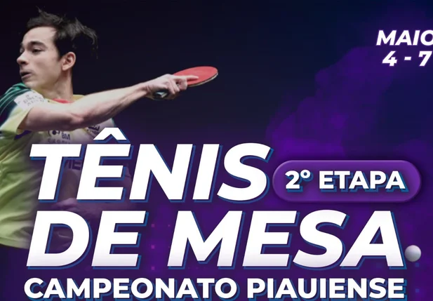 2ª Etapa do Campeonato Piauiense de Tênis de Mesa
