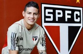 James Rodriguez se lesiona e desfalcará o São Paulo