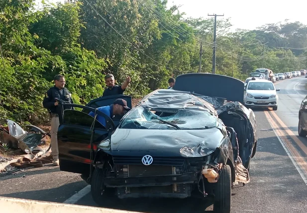 Motorista morre em acidente próximo ao Viaduto do mercado do Peixe