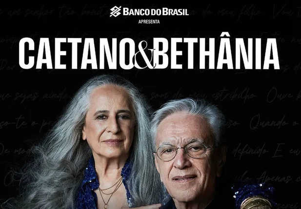Caetano Veloso e Maria Bethânia farão turnê juntos