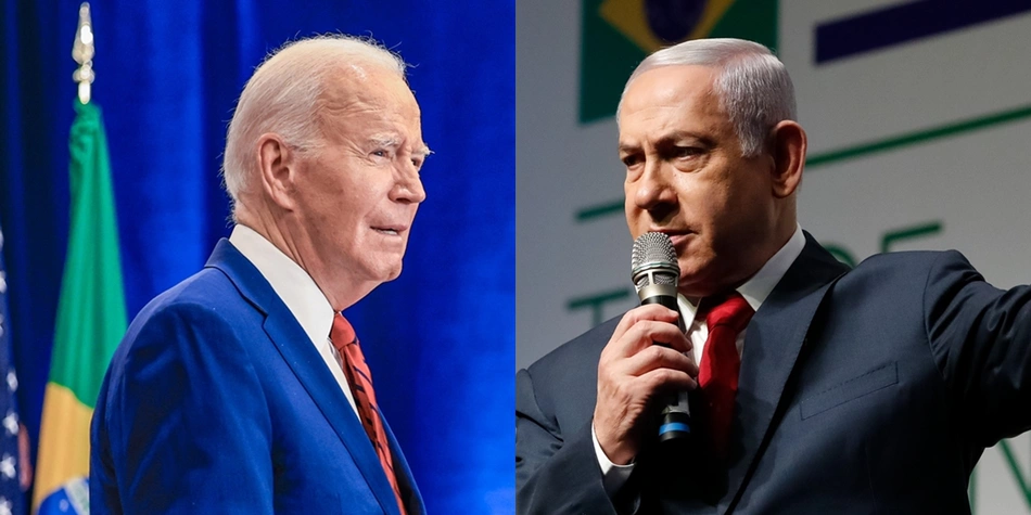 Joe Biden e Benjamin Netanyahu