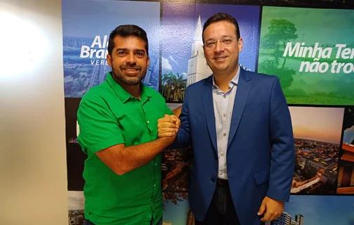 Bruno Vilarinho e Alan Brandão, vereadores do PRD