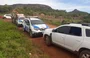 Equipes da PM em buscas ao suspeitos na zona rural de Picos