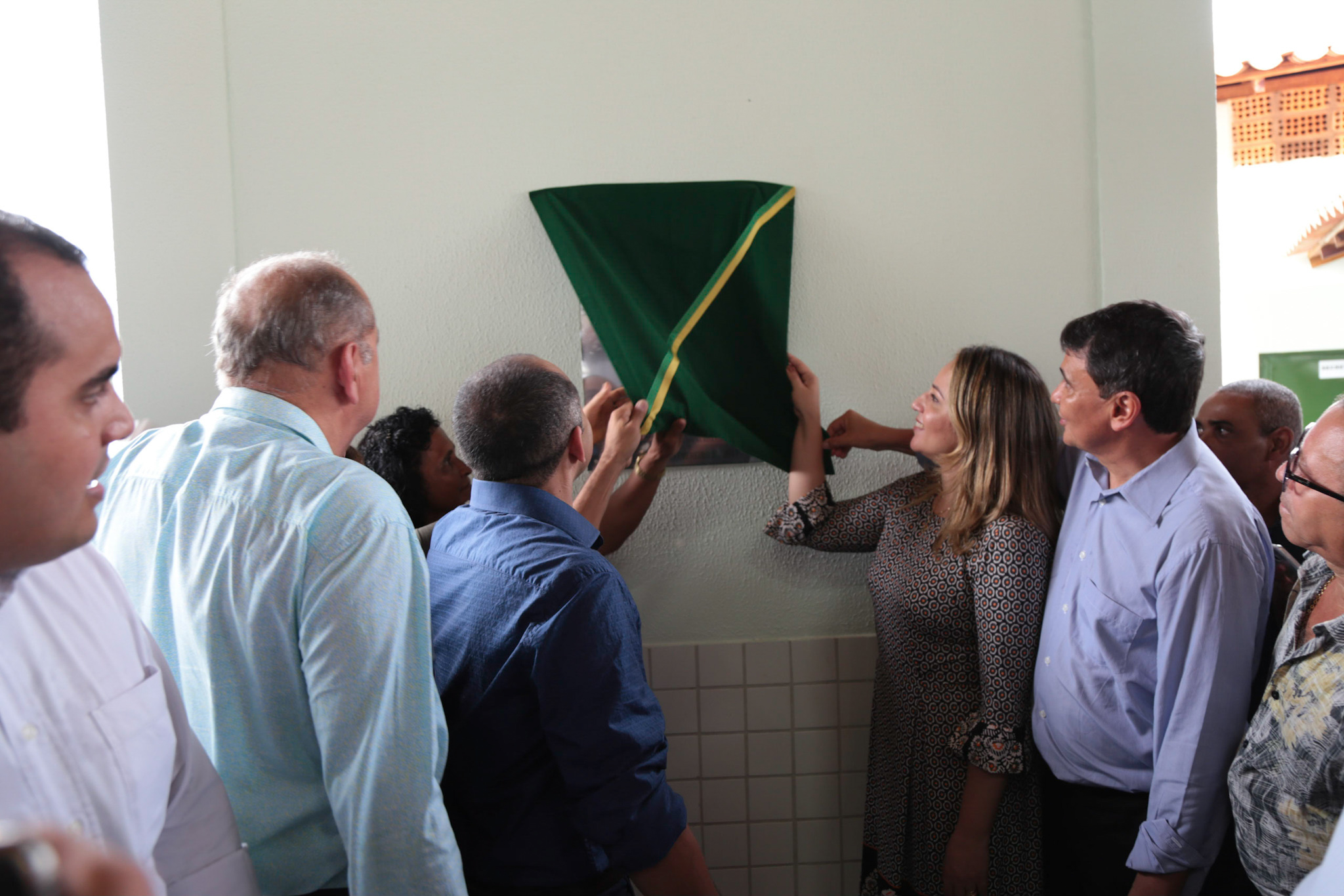 Inauguração da escola Deputado Alberto de Moura Monteiro 
