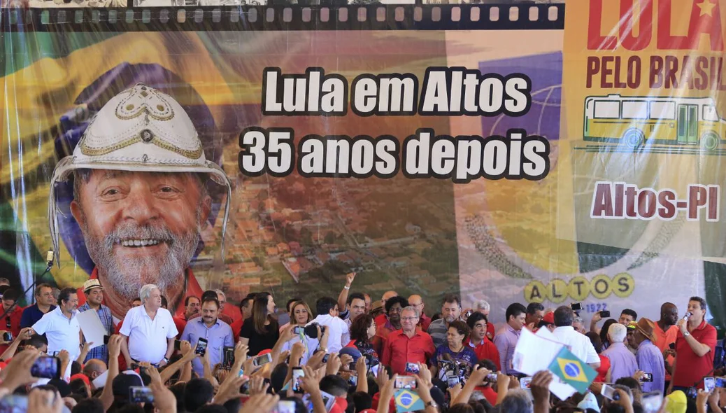 Evento para o Lula