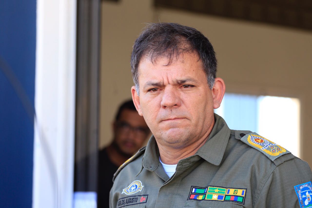 Coronel Carlos Augusto, da Polícia Militar