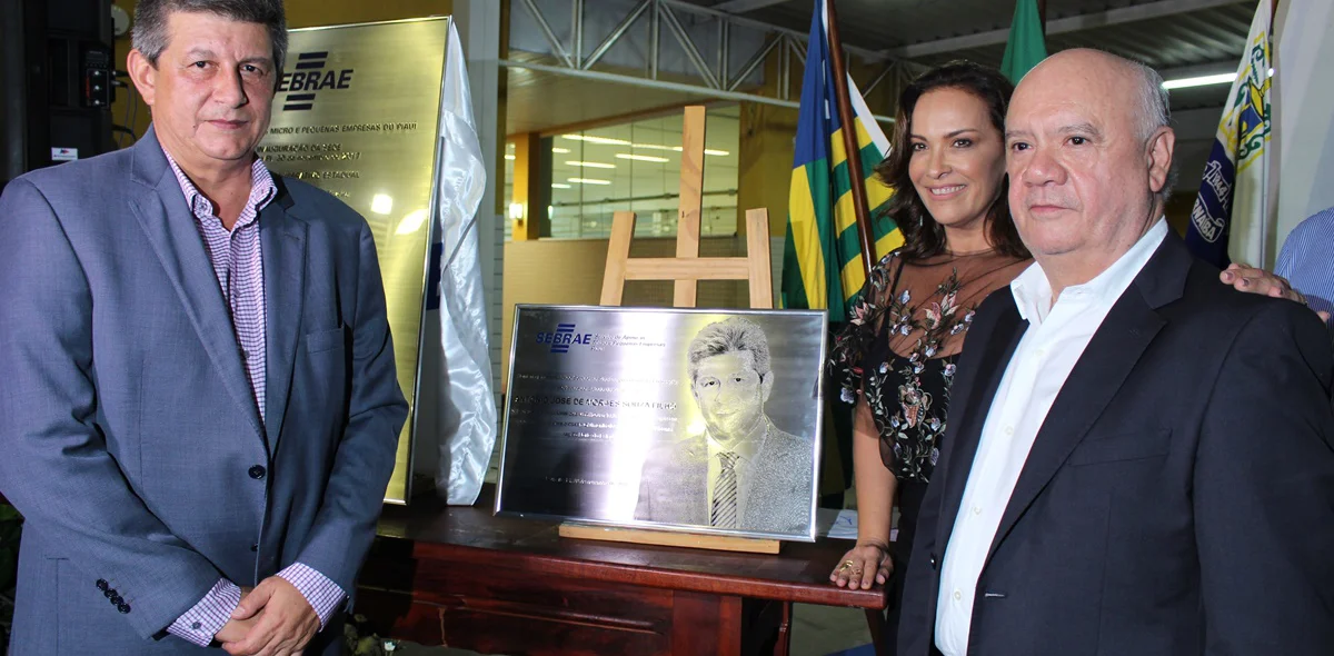 Zé Filho foi homenageado durante inauguração da nova sede do SEBRAE