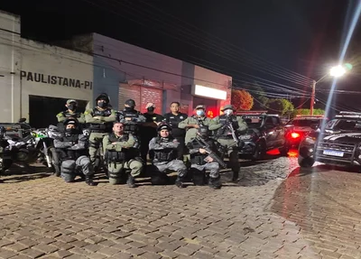 Policiais de Paulistana