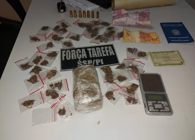 Força Tarefa desarticula ponto de venda de drogas em Teresina
