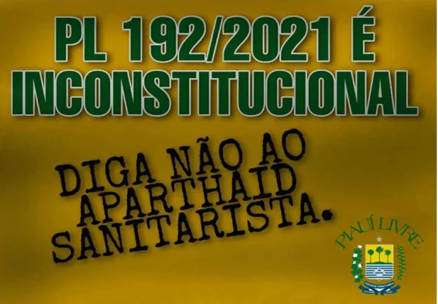 Manifestação do grupo Piauí Livre