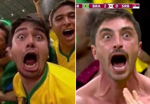 Memes Brasil vs Sérvia