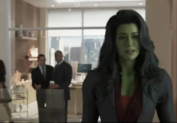 Trecho do trailer da série Mulher-Hulk