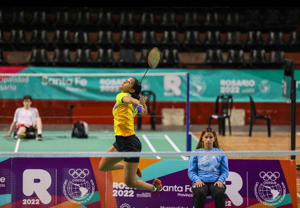Juliana Vieira, atleta de badminton