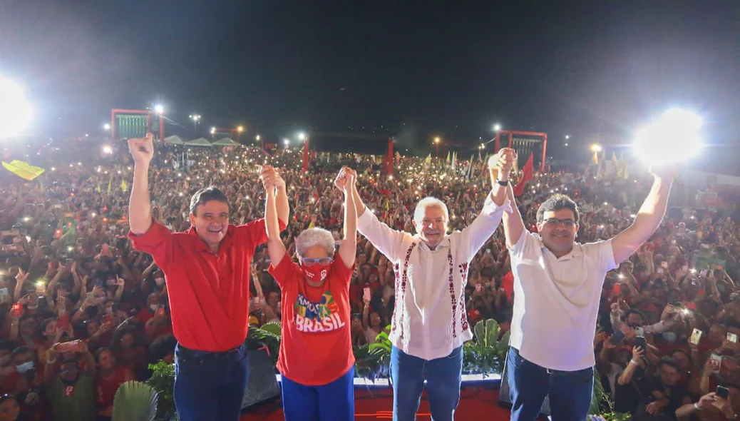 Evento político com Lula em Teresina