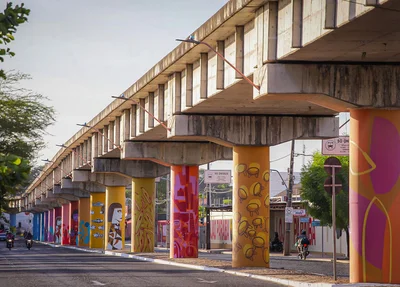 Projeto Retalhos promoveu a transformação da paisagem urbana da Avenida Maranhão, em Teresina