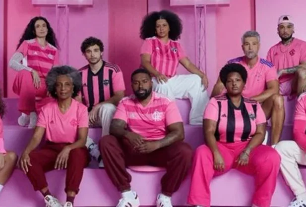 Adidas lança coleção de camisas em referência ao 'Outubro Rosa'