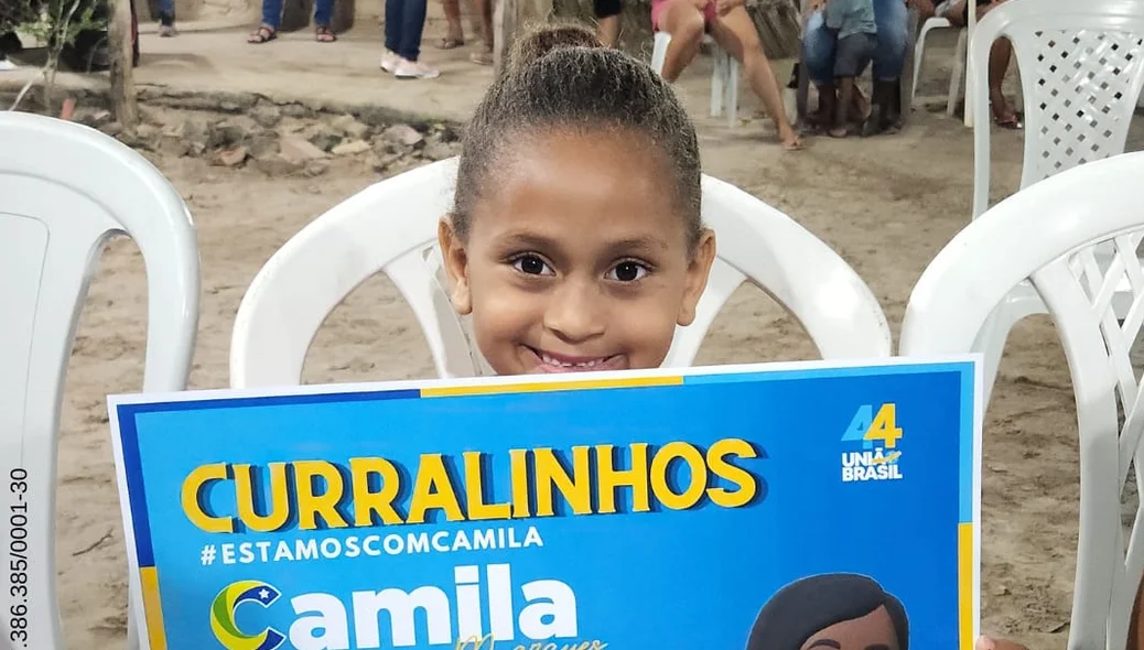 Camila Marques realiza andaças no município de Curralinhos