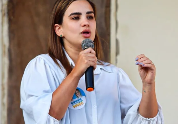 Candidata à deputada estadual Bárbara do Firmino