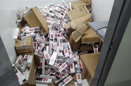 PRF apreende R$ 1,3 milhão em cigarros contrabandeados
