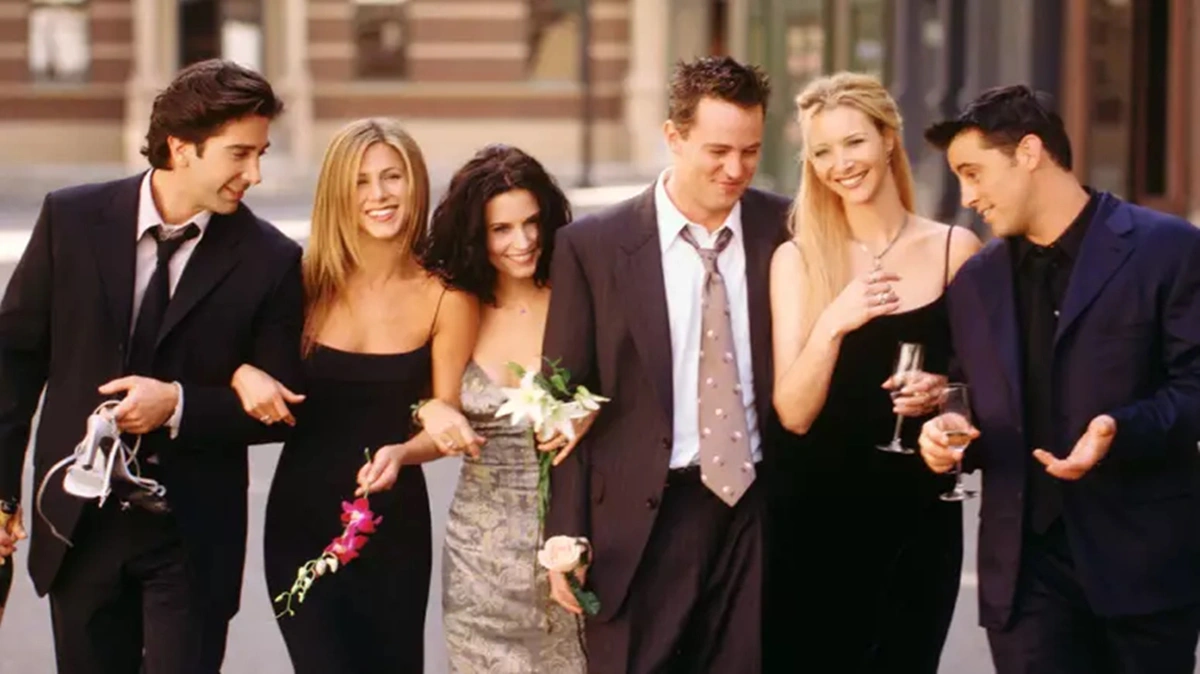 Os seis atores de Friends