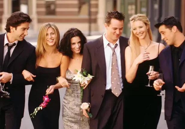 Os seis atores de Friends