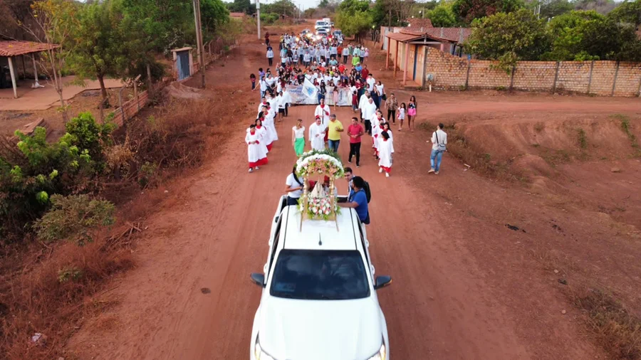 Por meio de uma publicação nas redes sociais a Prefeitura de Nossa Senhora de Nazaré, divulgou as imagens do primeiro dia das festividades.