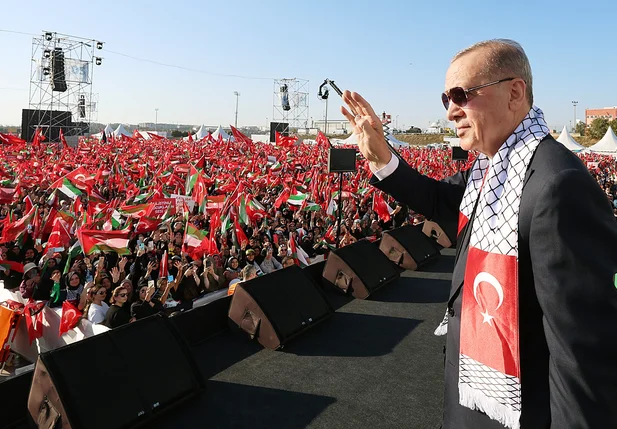 Presidente da Turquia Recep Tayyip Erdogan