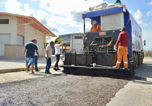 Prefeitura de Campo Maior realiza melhorias na Avenida Santo Antônio