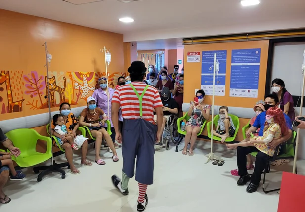 Carnaval no Hospital São Marcos diverte crianças e adolescentes em tratamento