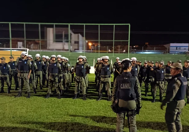 Efetivo da Polícia Militar em Picos