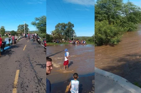 Fortes chuvas causam transtornos aos moradores de São Miguel do Tapuio