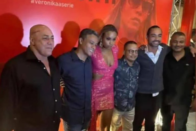 Ex-chefões do tráfico de drogas do RJ chamam atenção em festa da Globo
