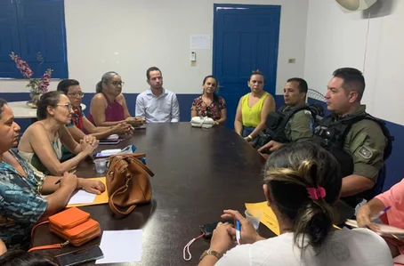 Polícia Militar discute medidas para reforçar segurança nas escolas em Itainópolis