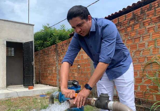 SAAE faz instalação de novo poço no Bairro Cidade Nova em Campo Maior