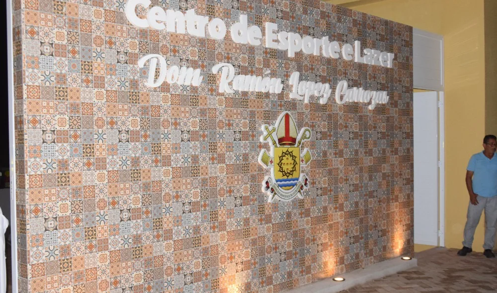 Inauguração do Centro Esportivo Dom Ramón López Carrozas