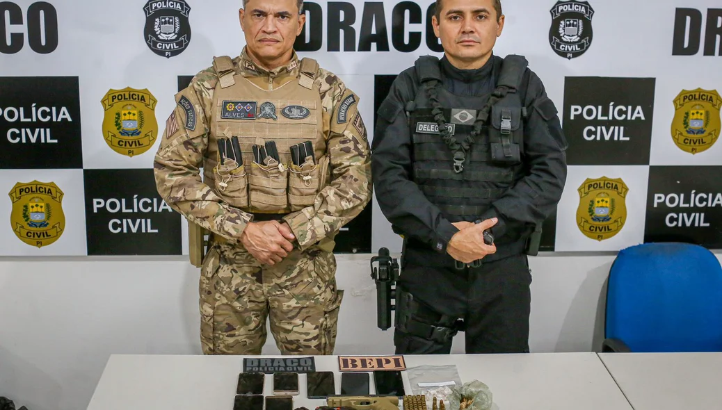 Operação integrada entre DRACO e BEPI prendeu membros do Tribunal do Crime