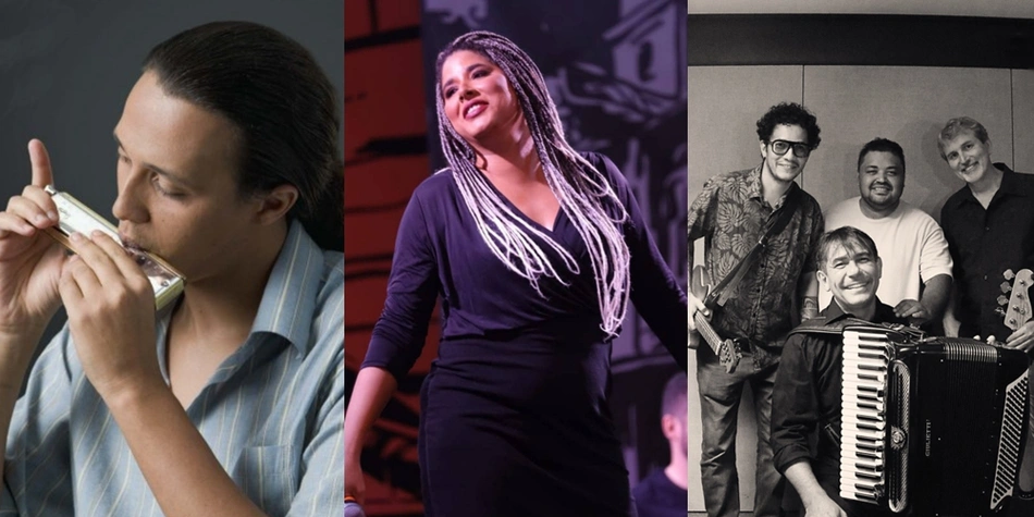 Rodrigo Eisinger, Tânia Nery e Jazz no Fole