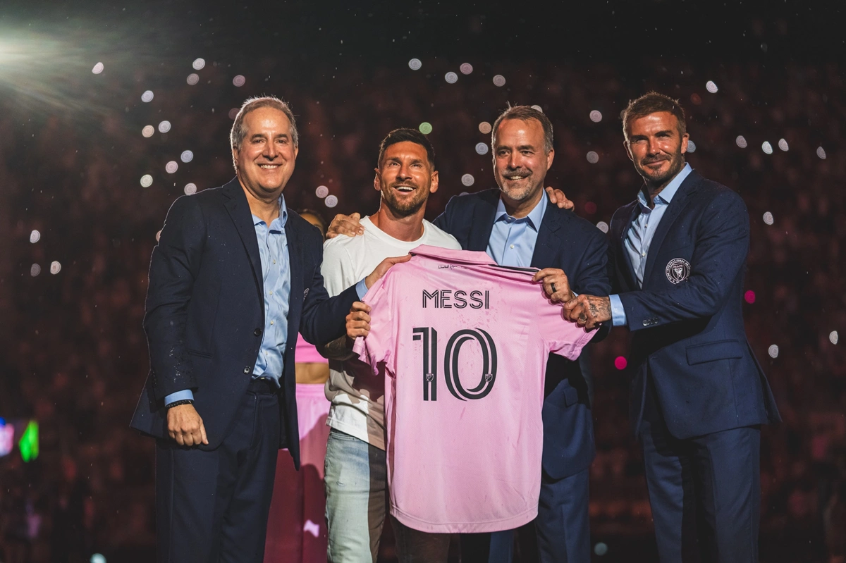 Lionel Messi é apresentado oficialmente pelo Inter Miami