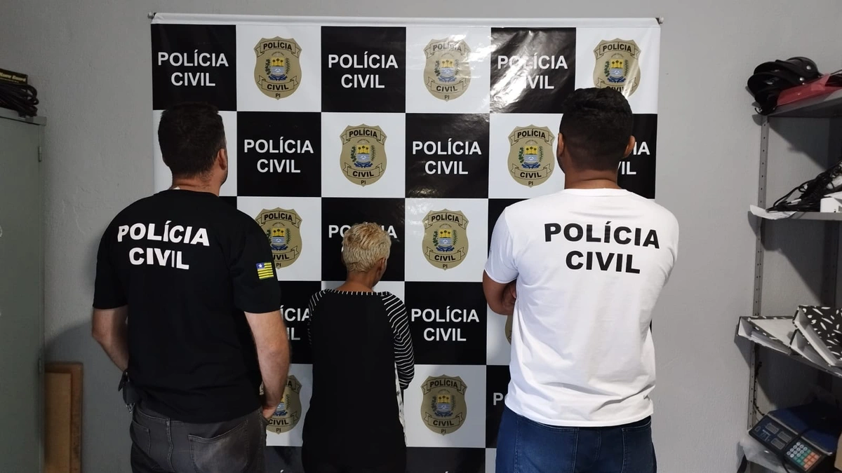Mulher é presa por suspeita de estelionato na cidade de Cocal, no Piauí