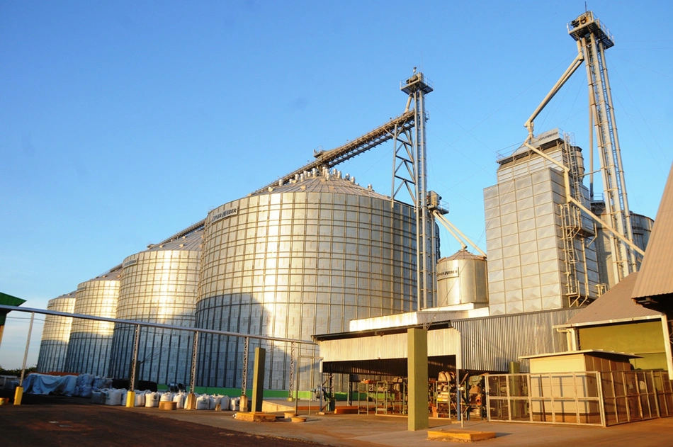 Sistemas de armazenagem de grãos do setor agrícola, no Piauí