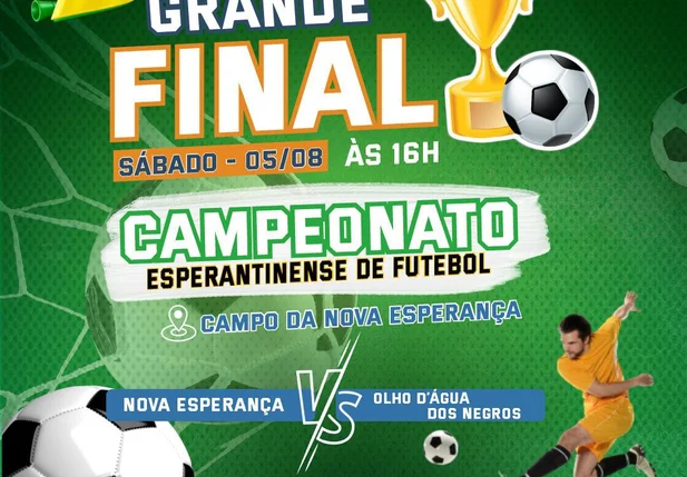 Final do Campeonato Esperantinense de Futebol