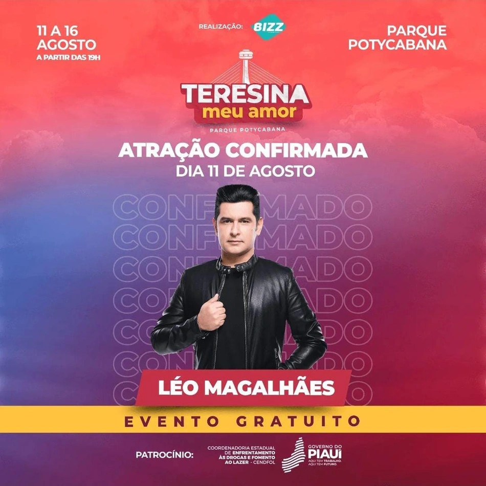Léo Magalhães será uma dos artistas presentes no evento