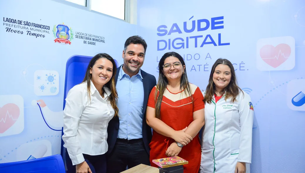 Prefeitura de Lagoa de São Francisco inaugura Telemedicina Saúde Digital