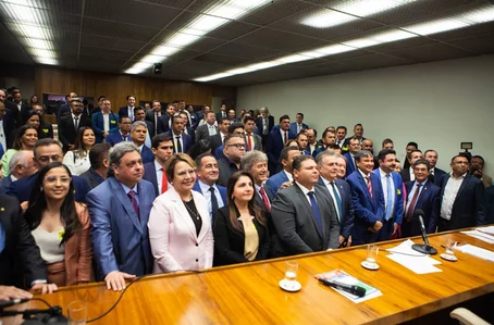 Reunião na Câmara dos Deputados em Brasília
