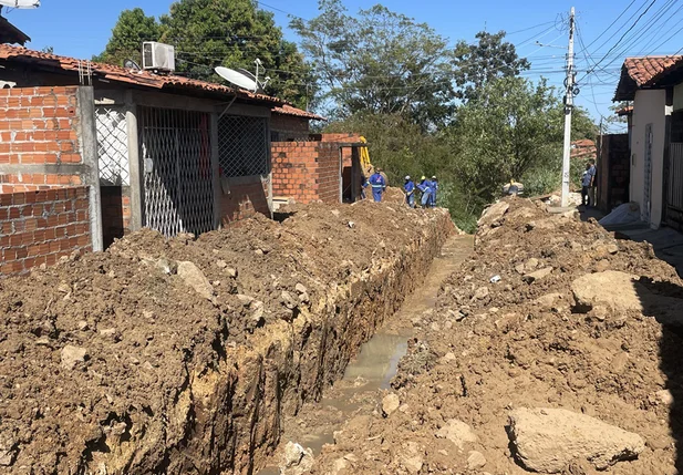 Saad Sul inicia obras na zona sul de Teresina - Vila Mariana
