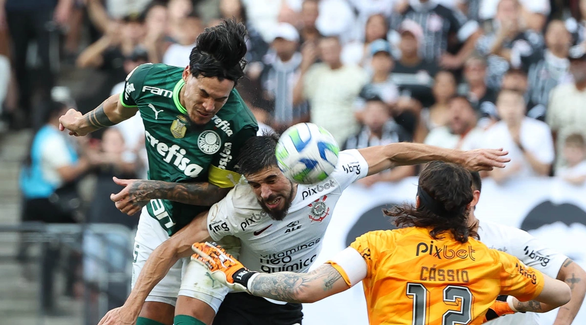 Corinthians e Palmeiras empataram em 0 a 0 na Neo-Química Arena