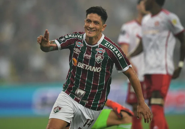 German Cano marcou os gols do Fluminense