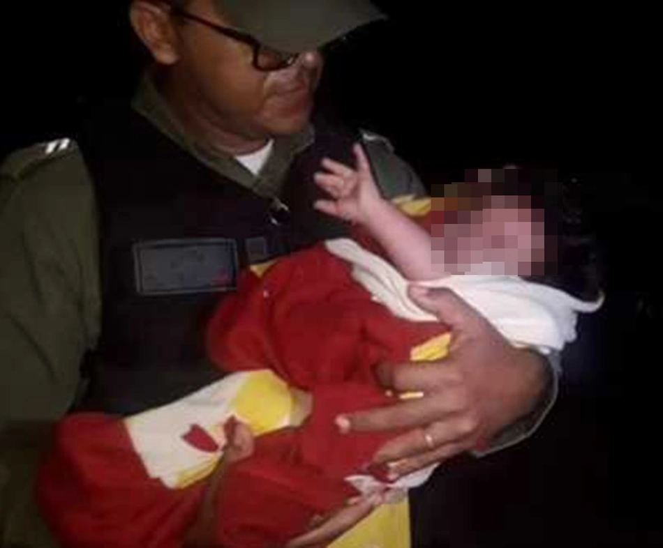 Resgate de bebê que foi encontrado sozinho em matagal de Piripiri