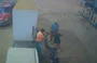 Flagrante da tentativa de homicídio em um posto de combustíveis em Curimatá