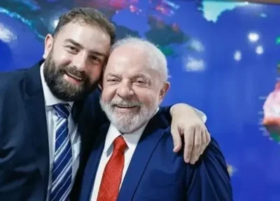 Lula com o filho
